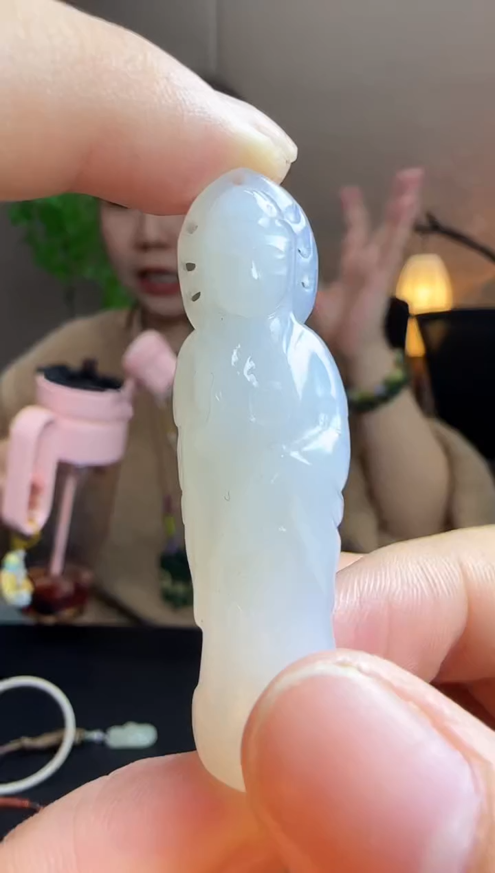 吊坠(不含链)未镶嵌和田玉JJD1221026多样性发一