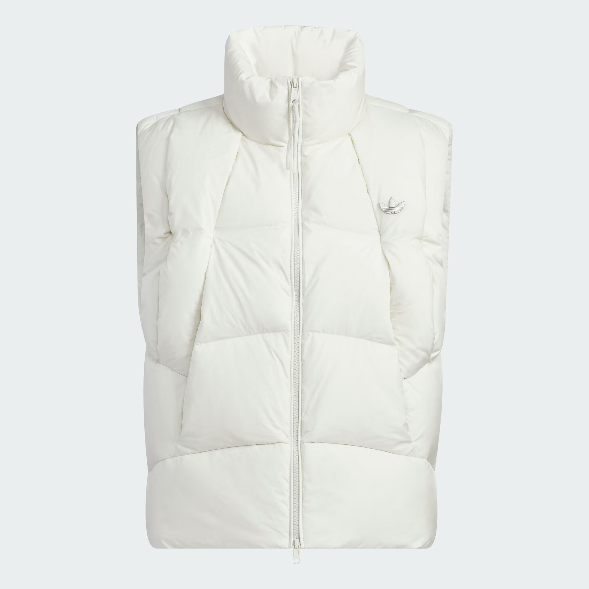 adidas 三叶草VEST DOWN 保暖鸭绒羽绒背心马甲 KV3986 KV3987 SX