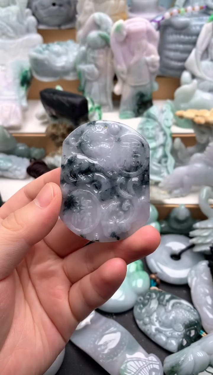 吊坠(不含链)未镶嵌翡翠1