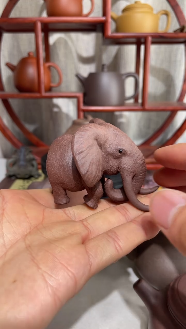 【闪购商品】紫砂茶壶茶宠 小象