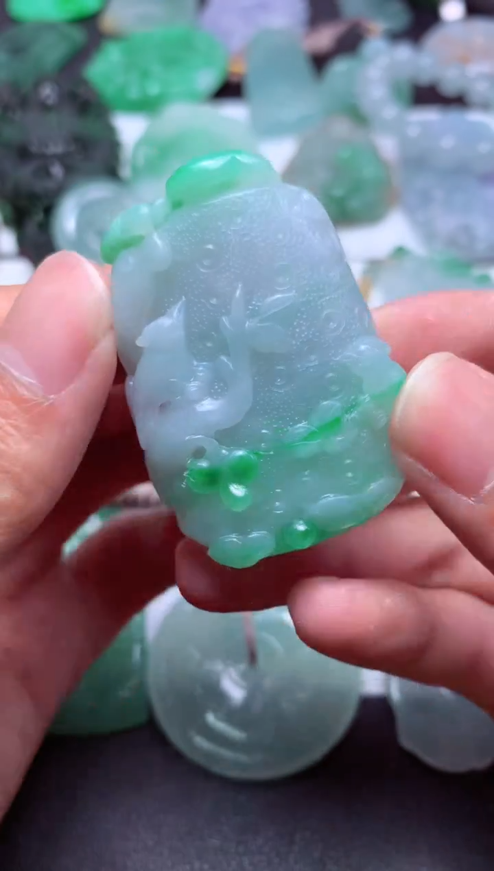 【闪购商品】翡翠颈饰未镶嵌天然翡翠