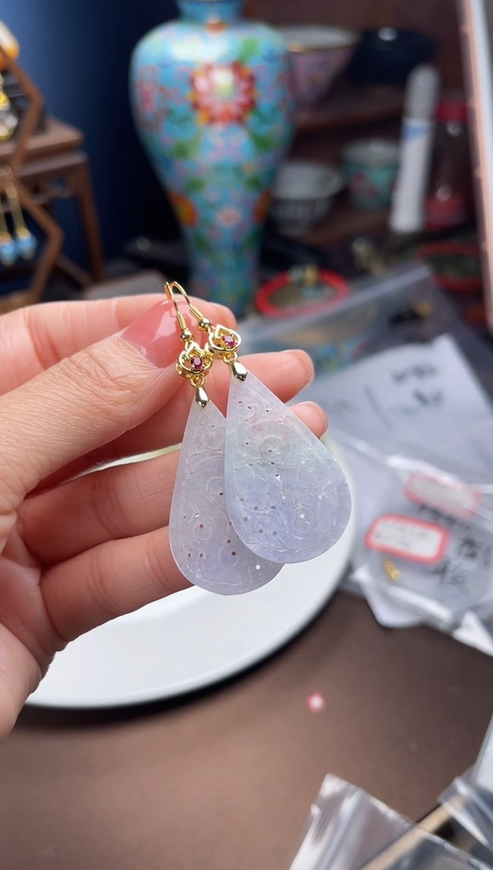 未镶嵌挂件翡翠Q***n，121538