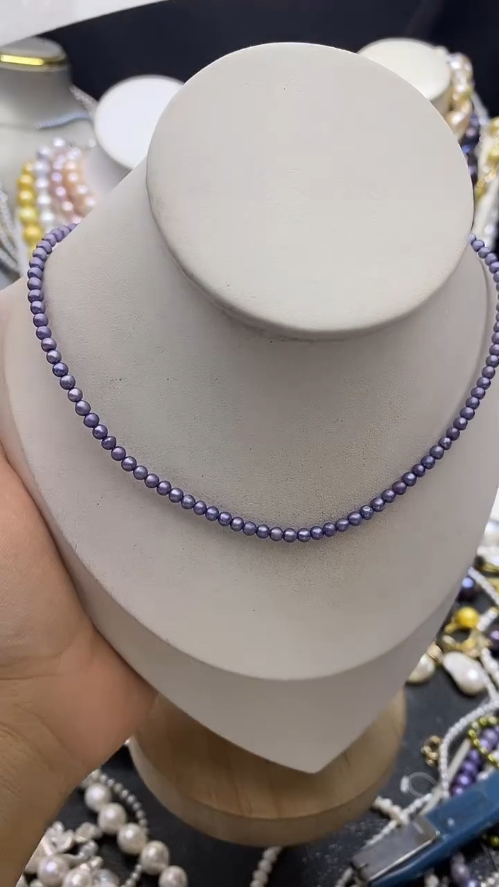 颈饰未镶嵌淡水珍珠多人