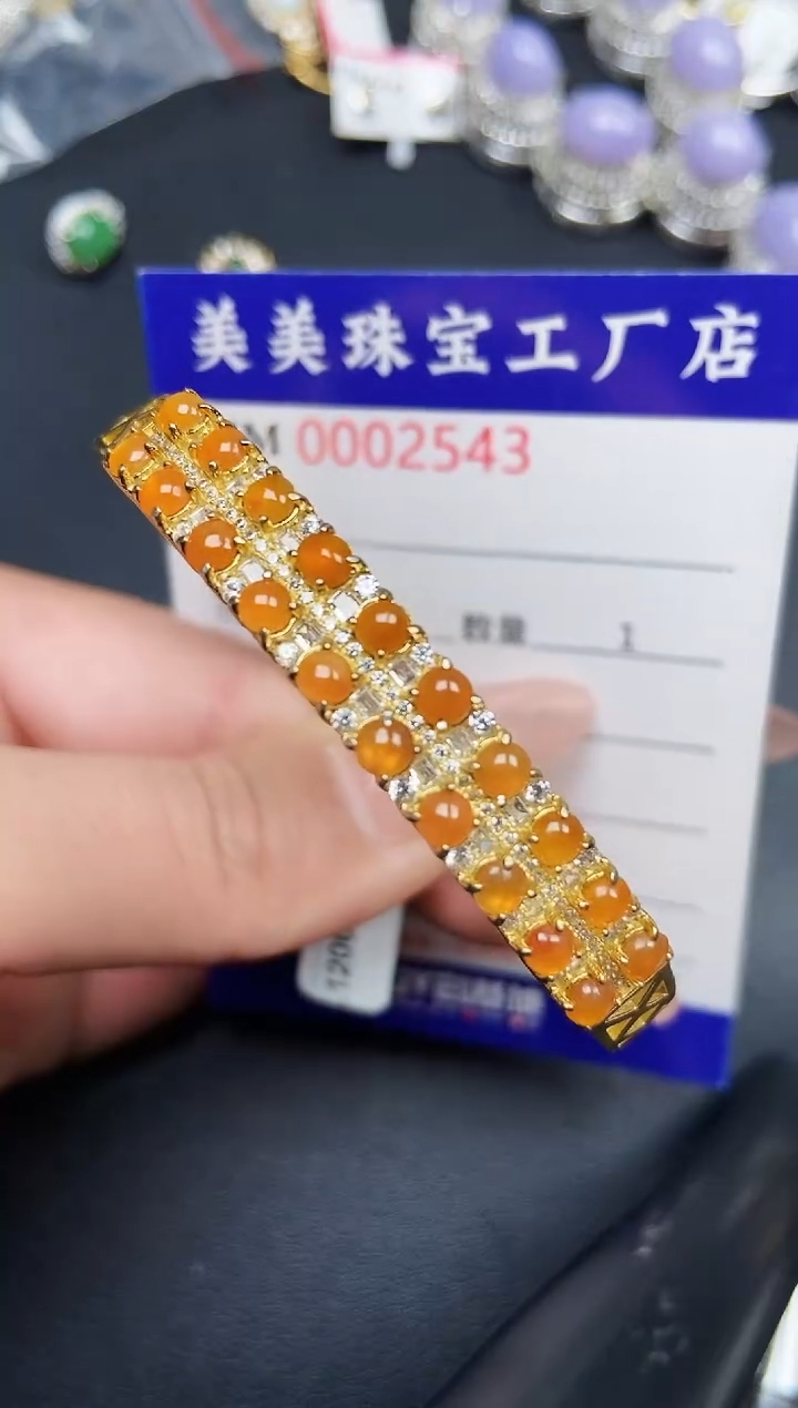 【闪购商品】翡翠颈饰银S925镶嵌2543