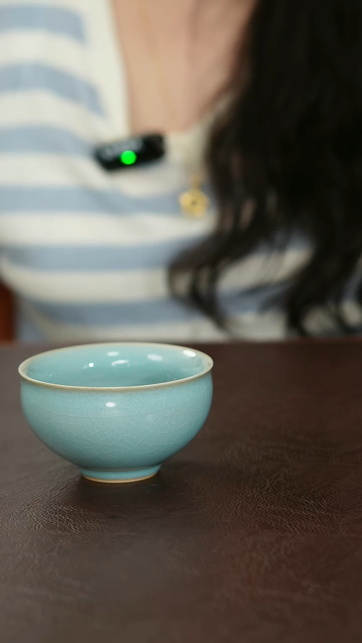 摆件原矿汝宋汝瓷373