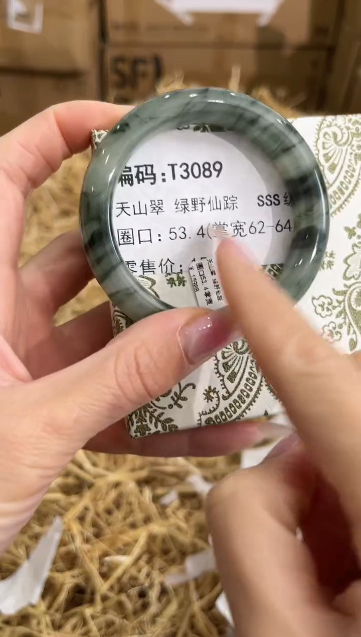 未镶嵌手镯石英质玉T3089