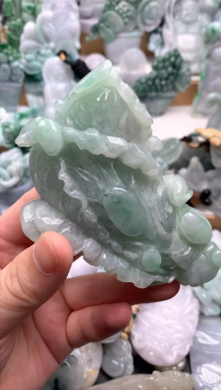 吊坠(不含链)未镶嵌翡翠1