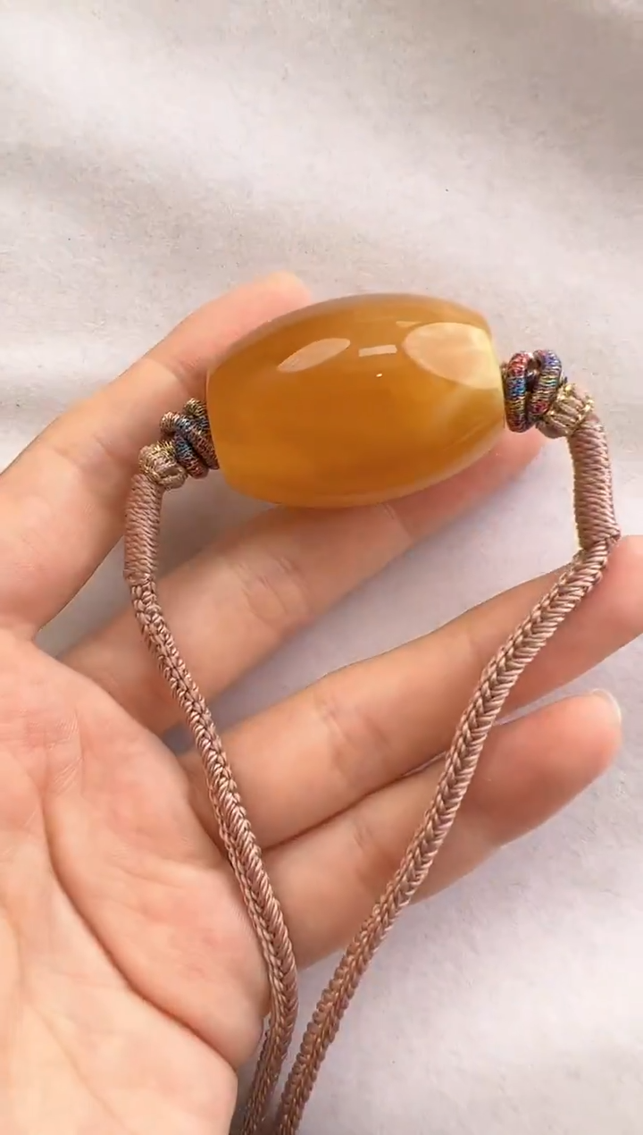 【闪购商品】未镶嵌琥珀裸石10313142-吊坠