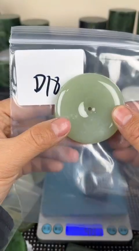 【闪购商品】和田玉珠宝半成品未镶嵌扣子