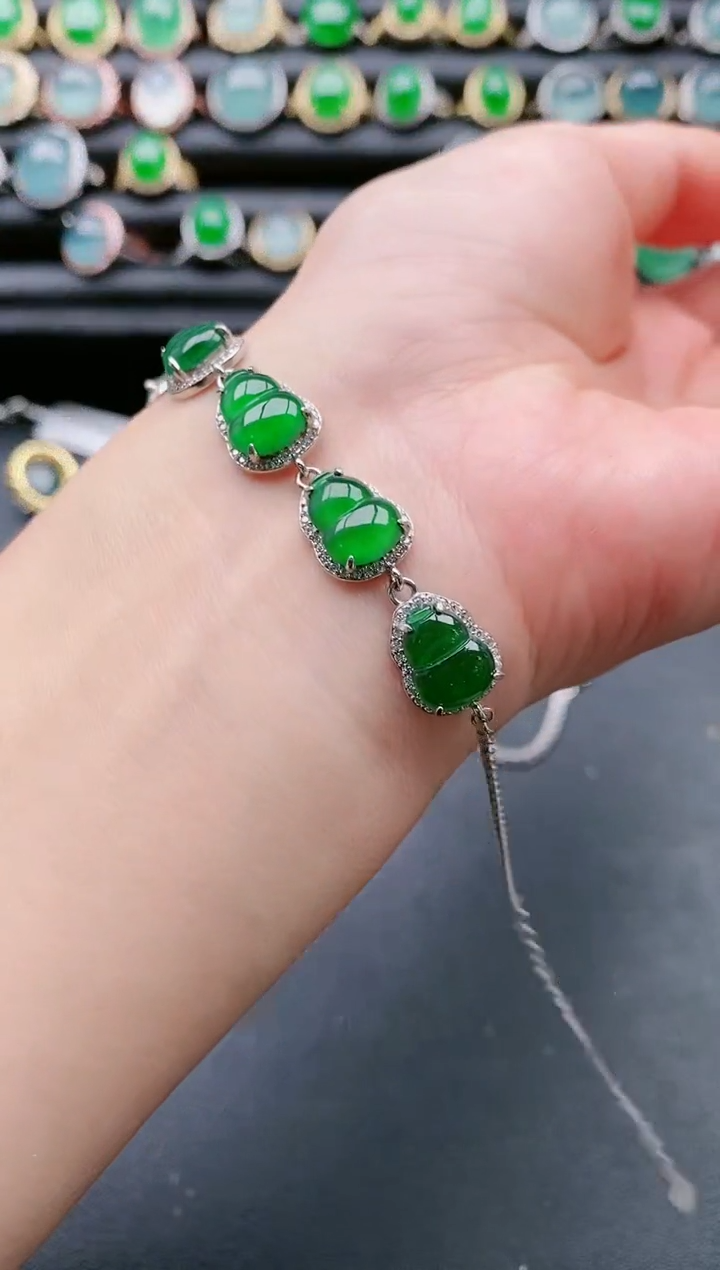 【闪购商品】翡翠戒指银S925镶嵌1111111