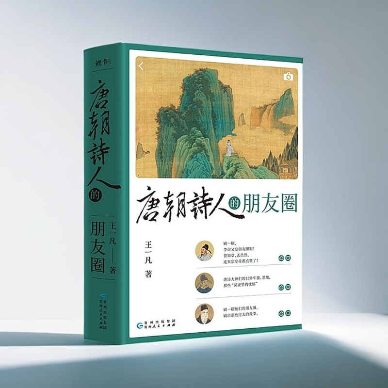 正版唐朝诗人的朋友圈借现代人社交平台展示了唐朝诗人们的关系网