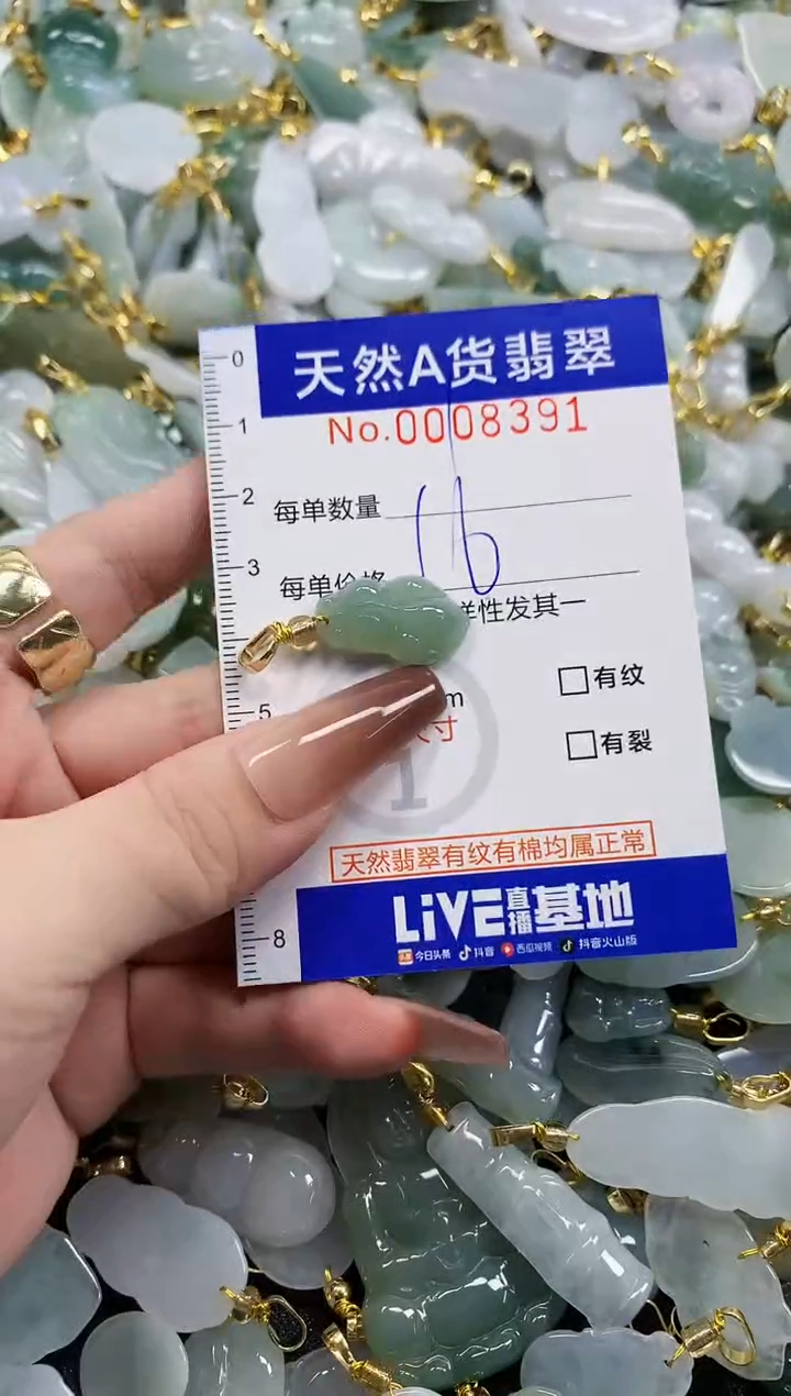 颈饰未镶嵌翡翠天然A货翡翠