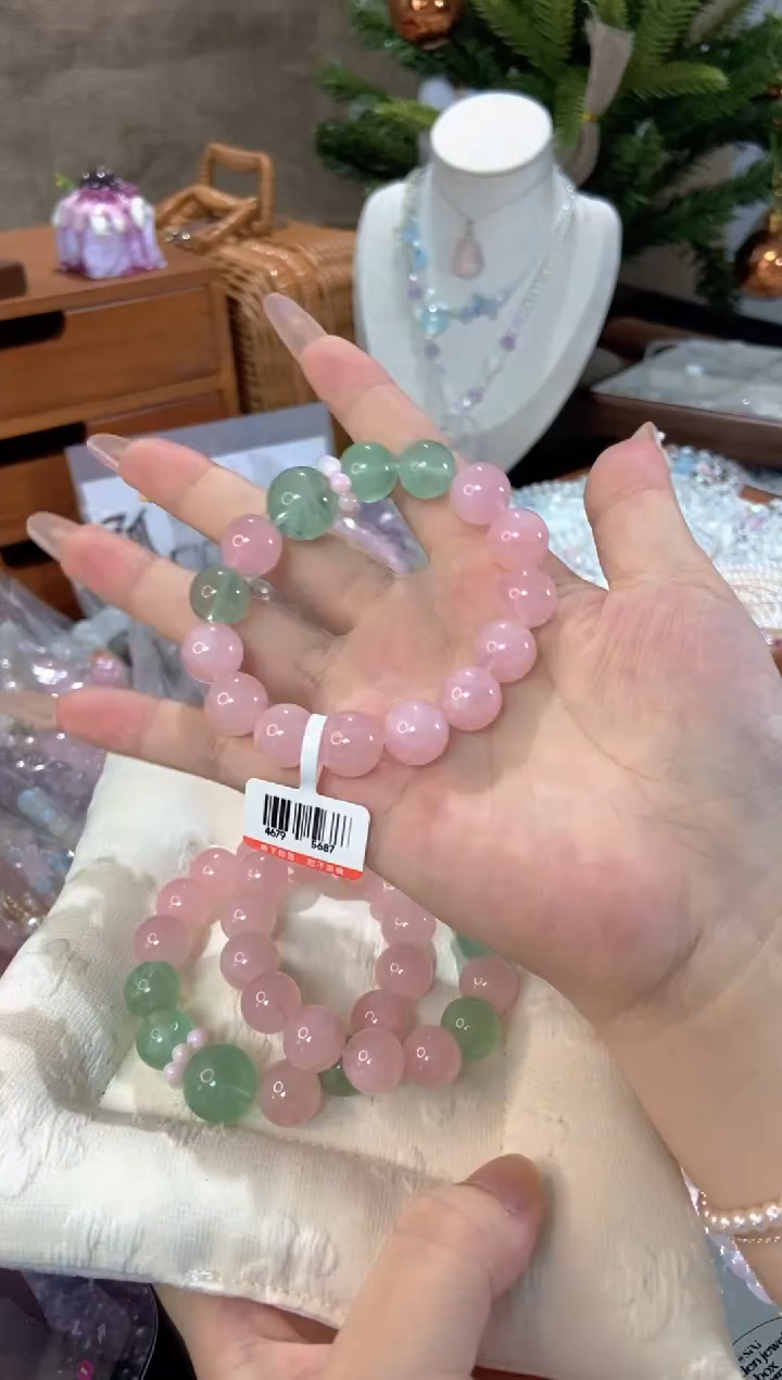 未镶嵌手串水晶孤品捡漏均匀瑕疵介意勿拍