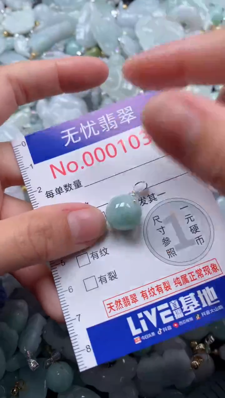 颈饰未镶嵌翡翠1038