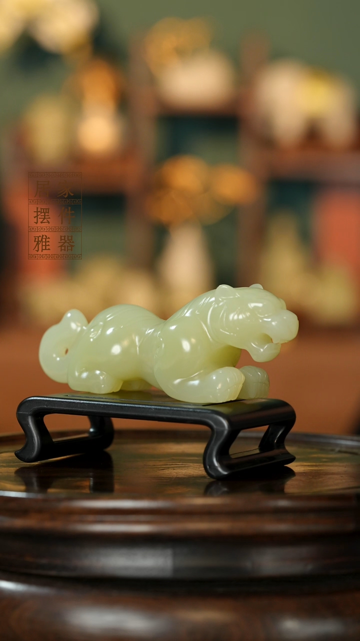 玉《虎虎生威》摆件