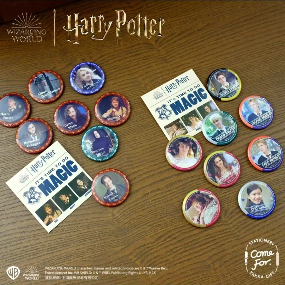 哈利波特comfor系列【爱心舞会/A/B款】 马口铁徽章吧唧【默认代拆】