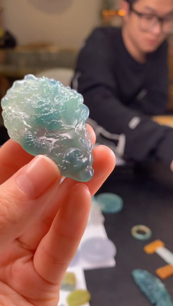 【闪购商品】定制翡翠未镶嵌吊坠-86684