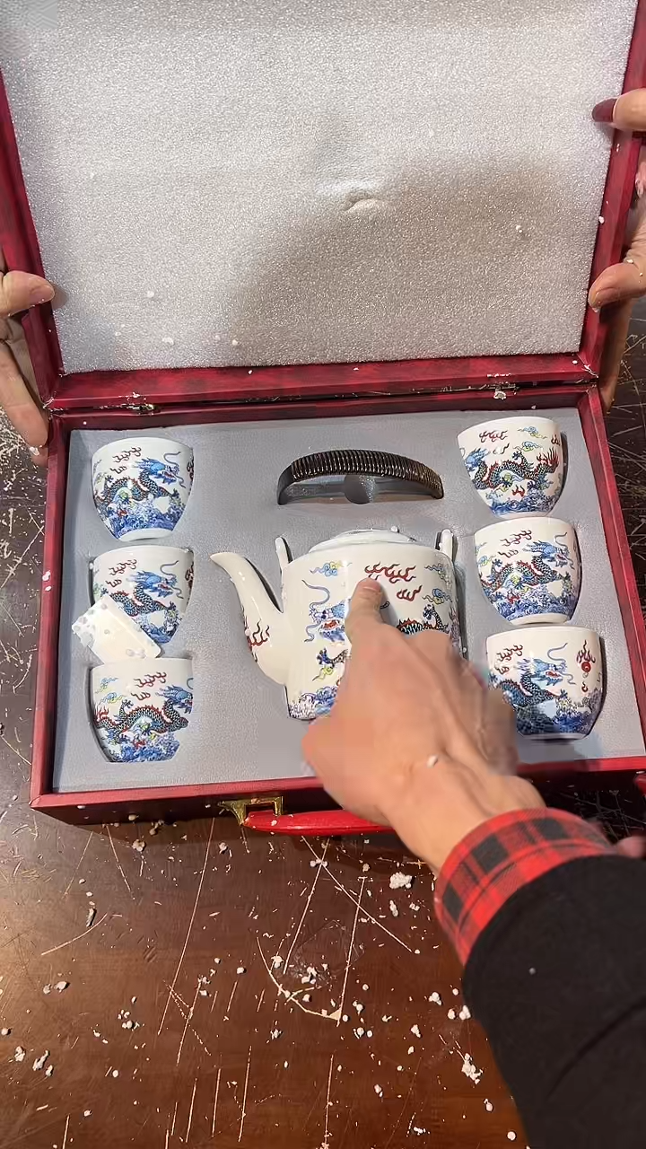 【闪购商品】清货缘圆茶器陶瓷茶具链接