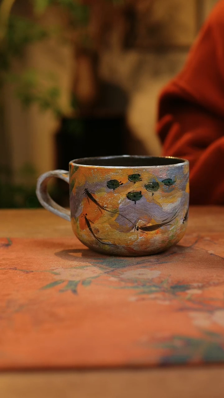 【闪购商品】瓷片1030景德镇手工手绘釉下彩高温瓷