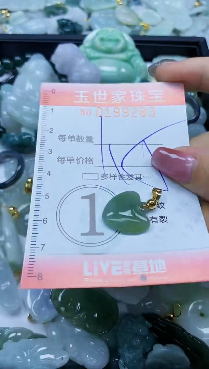 【闪购商品】翡翠颈饰未镶嵌闪购0199283