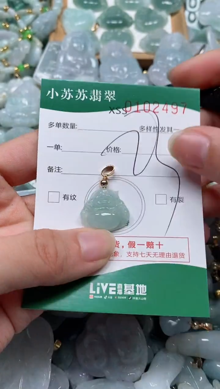 【闪购商品】翡翠颈饰未镶嵌闪购商品0102497