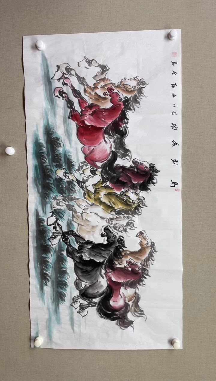 国画138*68 赵勤金赵勤金赵勤金赵勤金