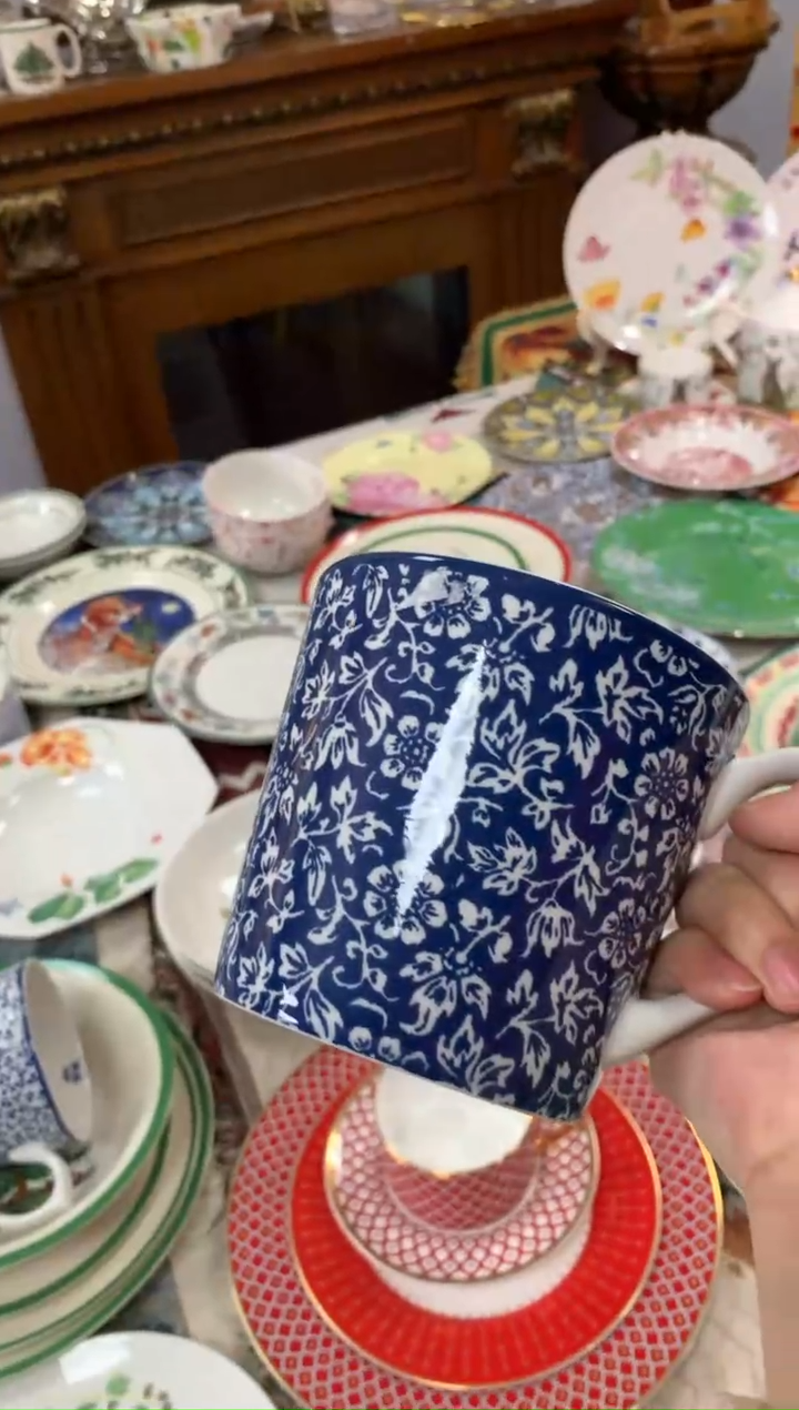 【闪购商品】瓷片CC018陶瓷没有完美无瑕陶瓷1个大