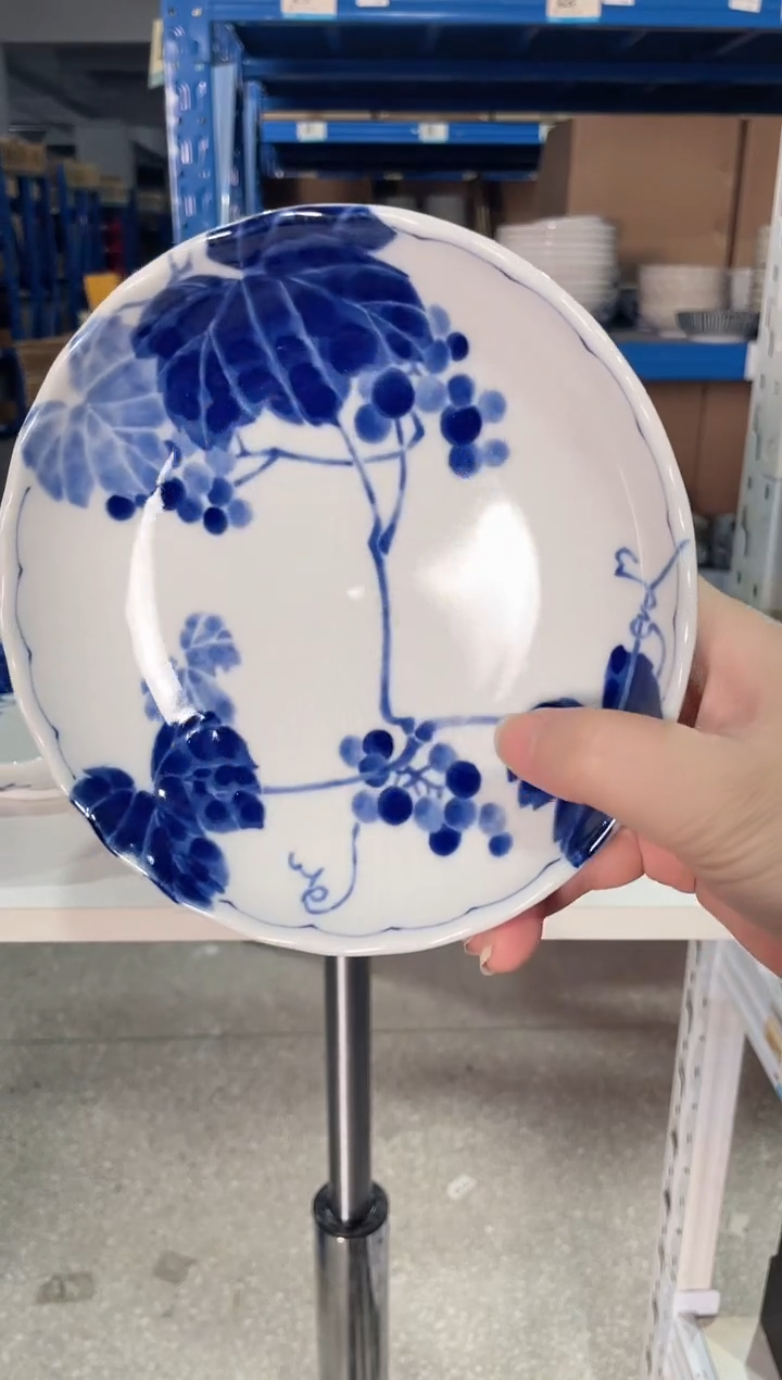 陶瓷【2只】野葡萄6.4英寸盘