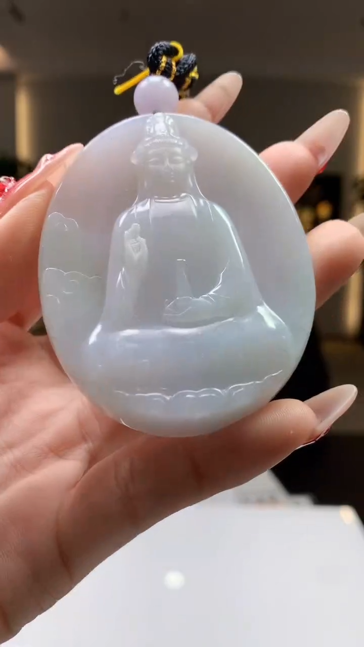 【闪购商品】定制翡翠未镶嵌1083ry-毛货挂件29