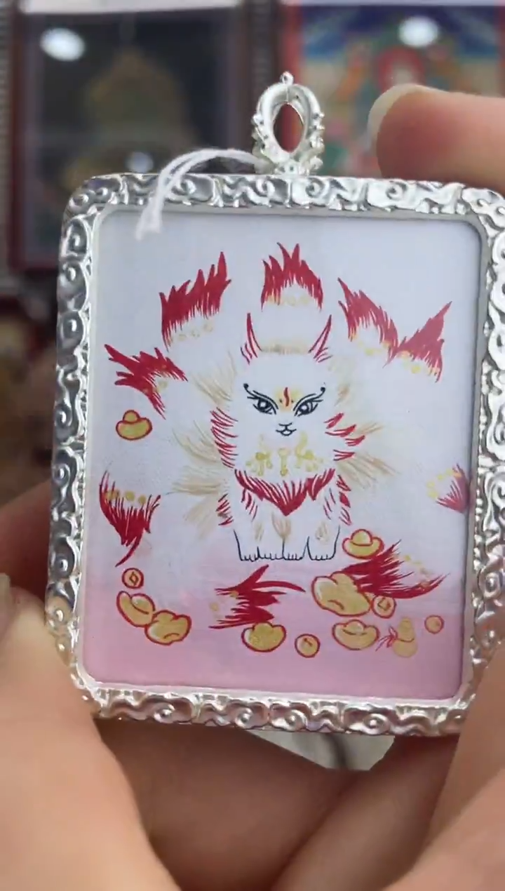 手链纯手绘唐卡（非质量问题 不退不换） 小狐狸
