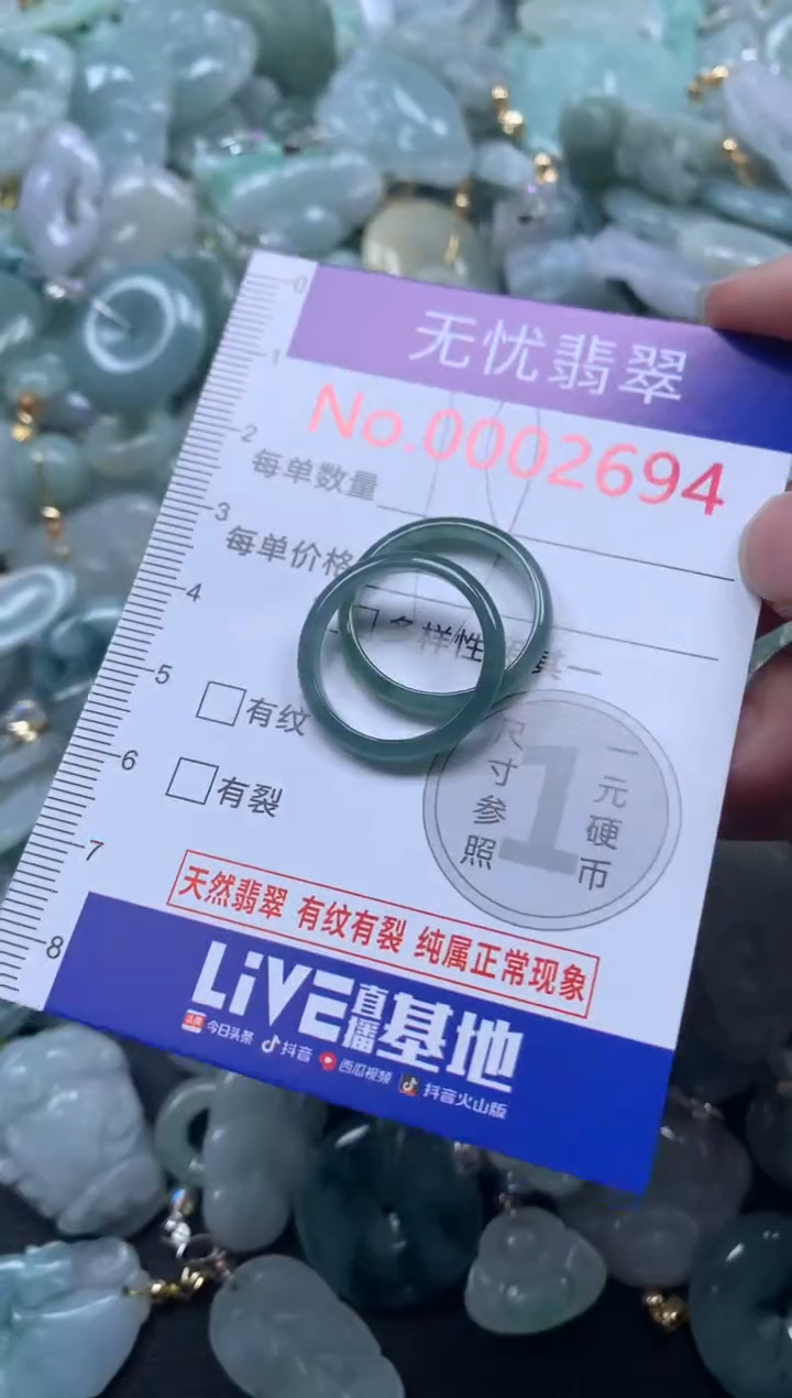 颈饰未镶嵌翡翠2694