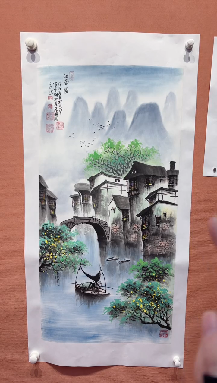国画师立照老师国画作品