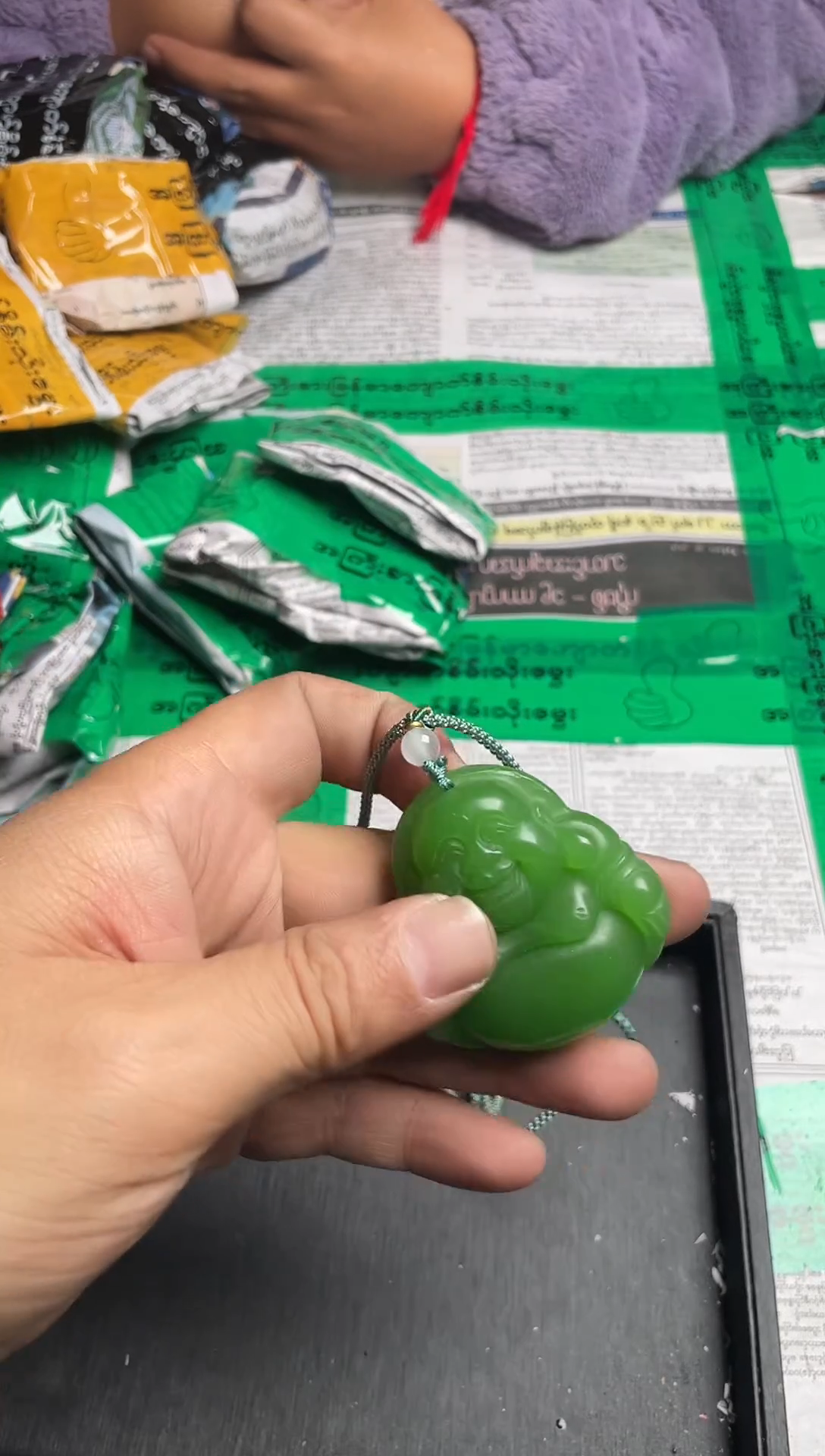 强子收货--所见即所得--多样性发货--FH795绿色佛公