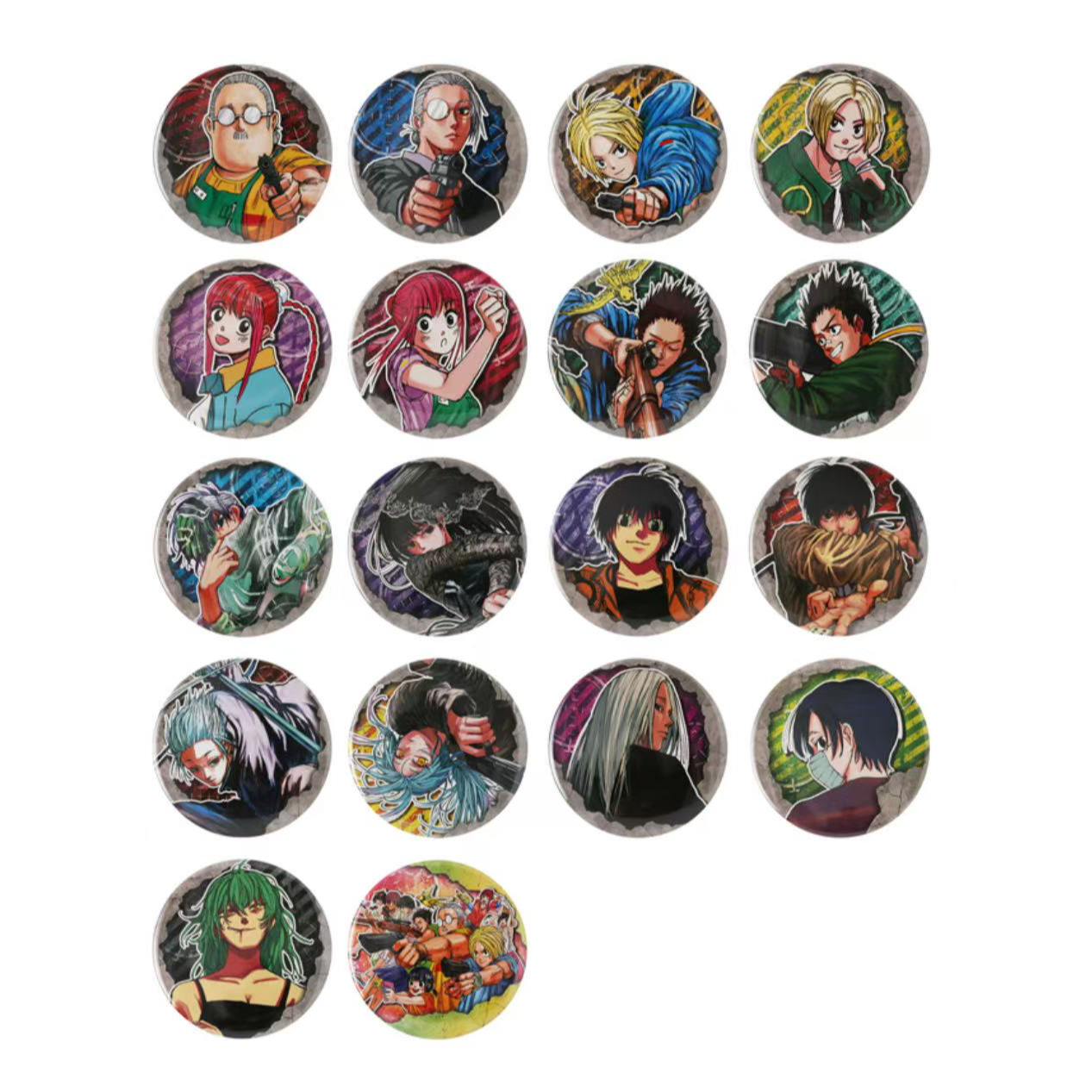 日谷:刃《坂本日常》JF2025限定原画浮雕二弹吧唧 场贩盲盒代拆