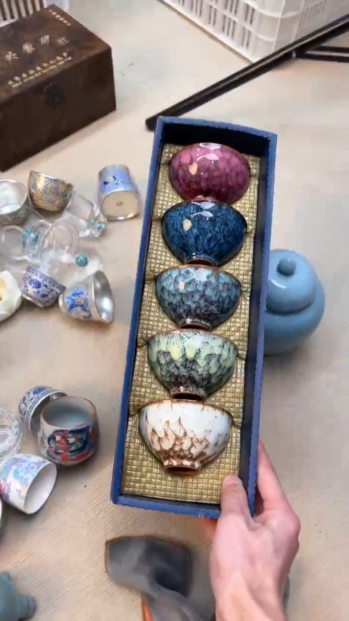 【闪购商品】瓷片@@@@@@@@    汝窑杯子