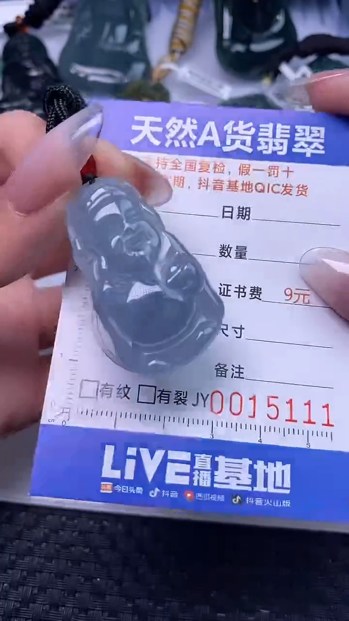 翡翠未镶嵌颈饰    5111