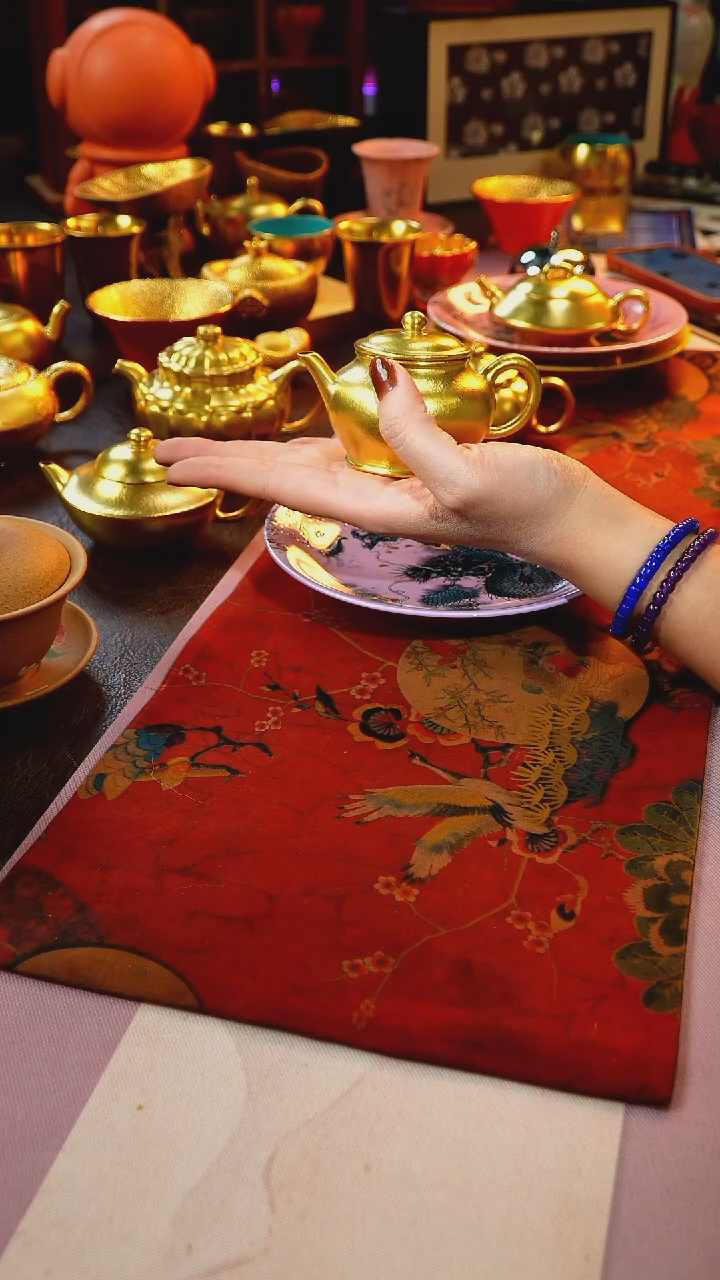 茶杯紫砂【宜景窑系列】金壶 6