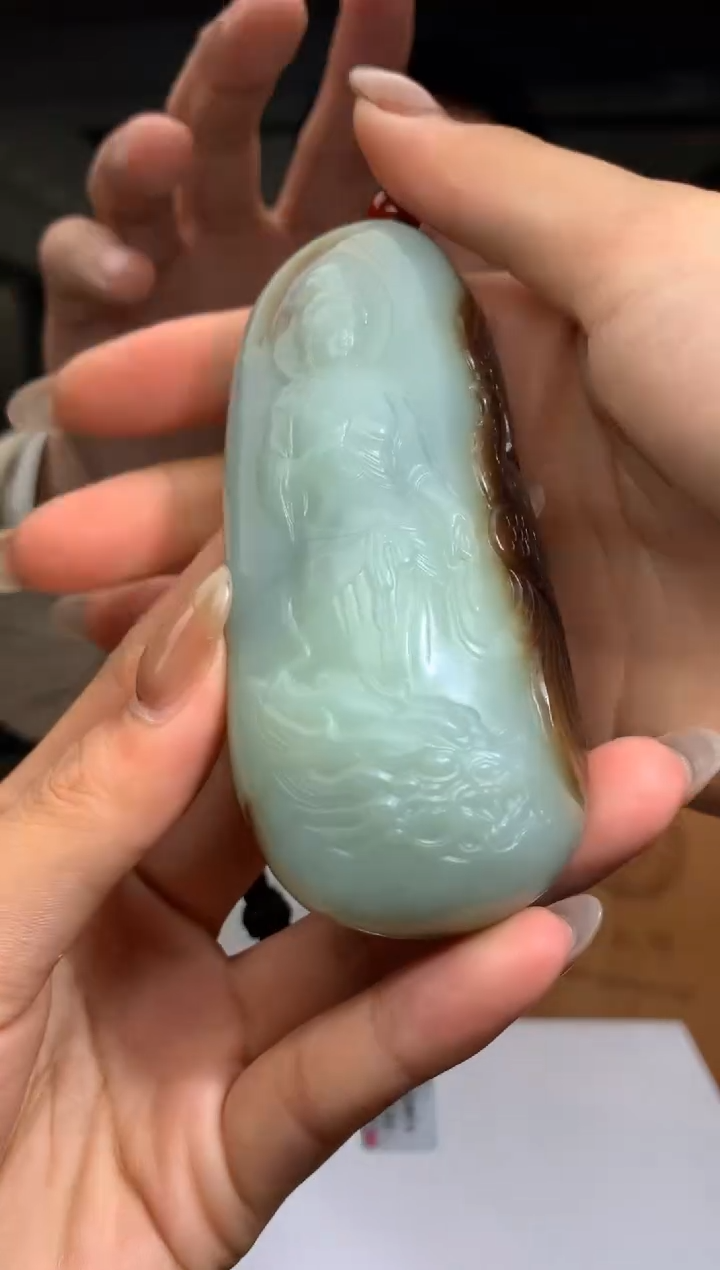 【闪购商品】定制和田玉Boss阳天然和田玉（拍一发一）