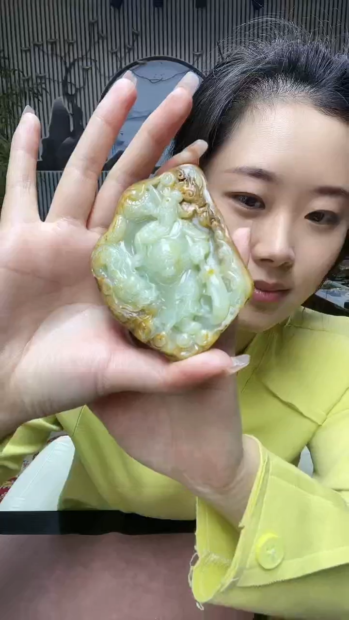 【闪购商品】和田玉把件未镶嵌关公