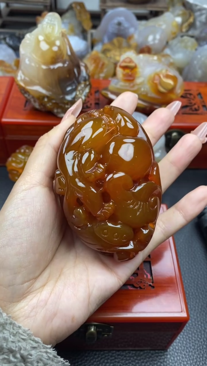 【闪购商品】玛瑙/玉髓手把未镶嵌00