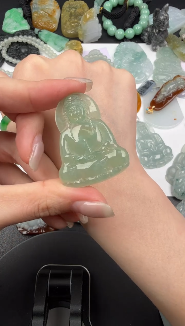 吊坠(不含链)未镶嵌翡翠翡翠饰品-283