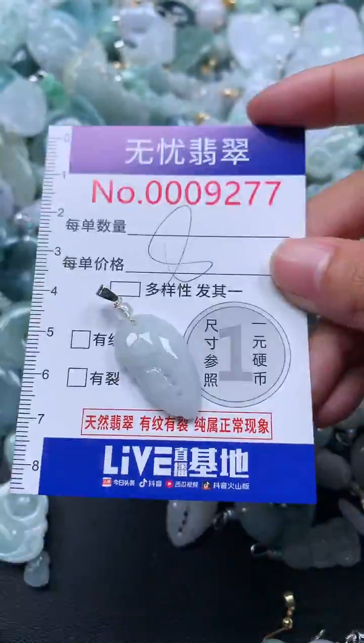 颈饰未镶嵌翡翠9277