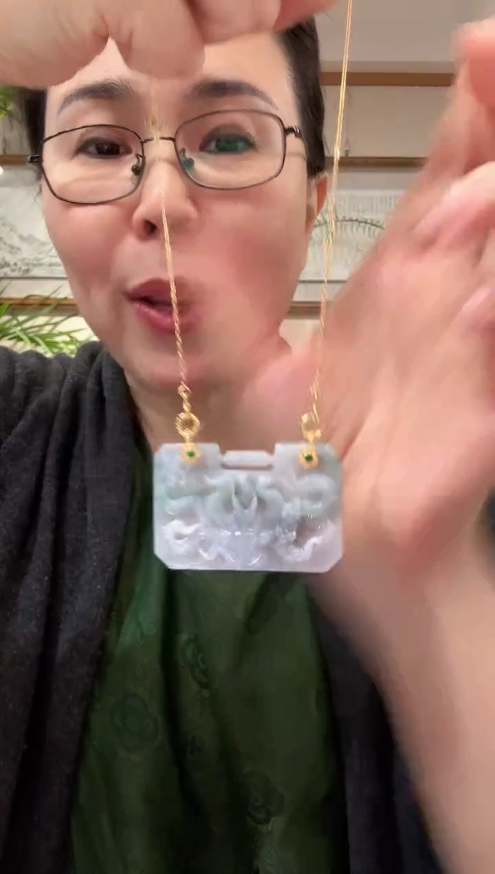 【闪购商品】翡翠颈饰未镶嵌国风