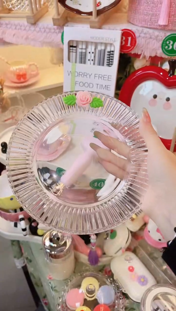 【闪购商品】摆件竖纹盘品质好，发货快，放心拍