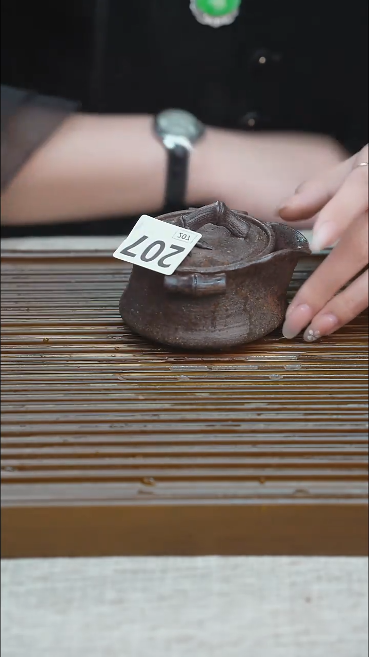 纯手工粗陶茶具每一只不一样