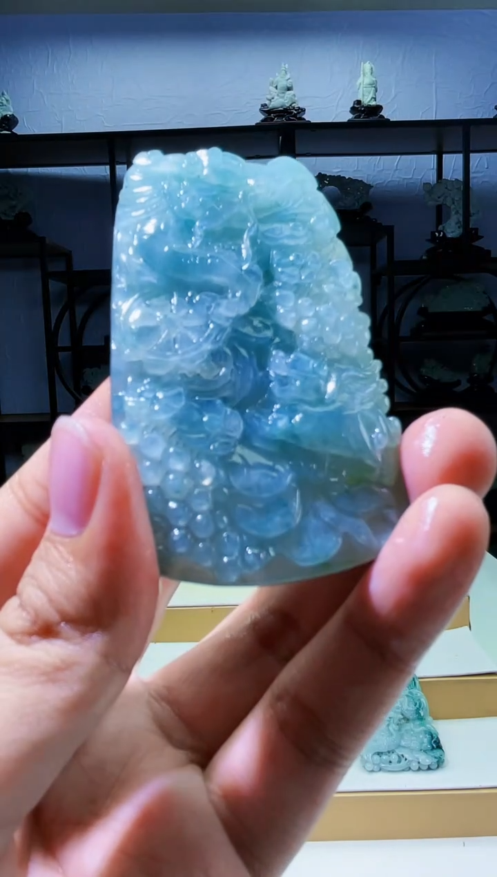 【闪购商品】定制翡翠未镶嵌毛货02180100