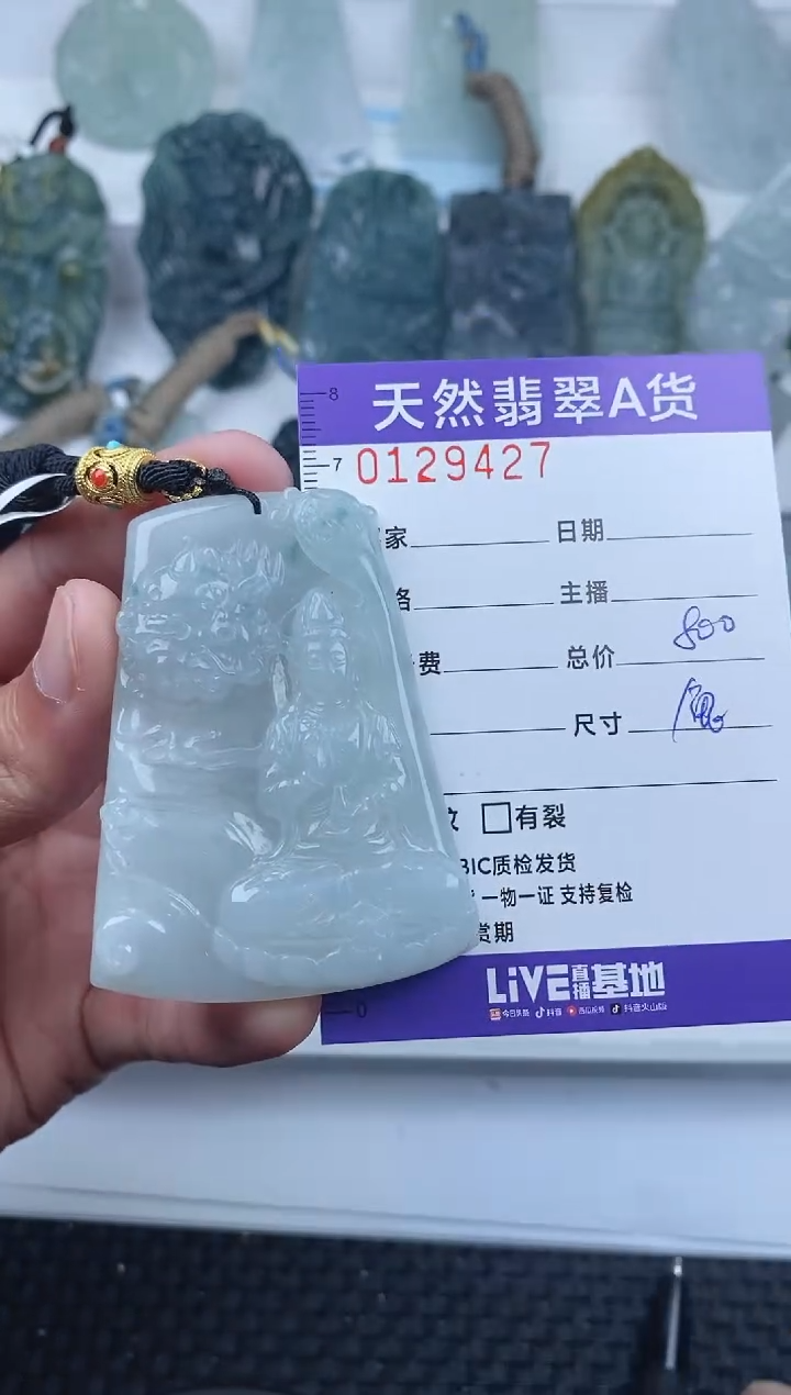 【闪购商品】翡翠颈饰未镶嵌         427