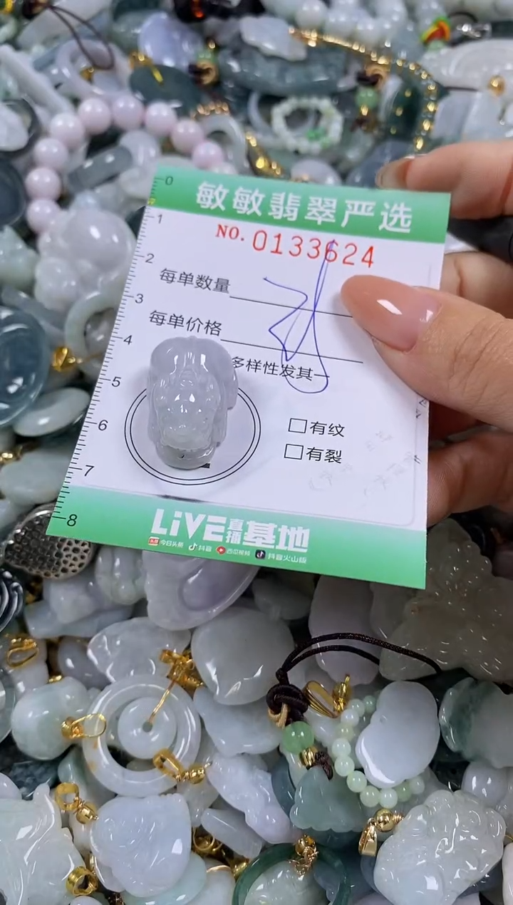 【闪购商品】翡翠颈饰未镶嵌闪购0133624