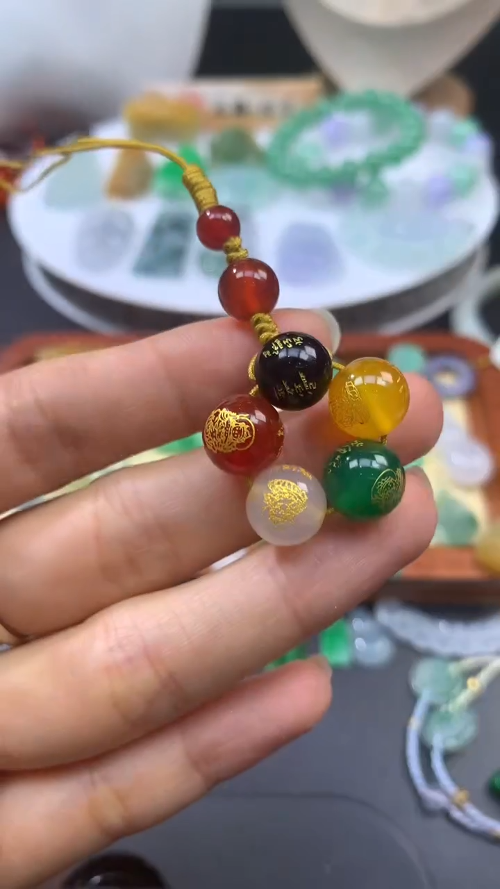 【闪购商品】玛瑙/玉髓颈饰未镶嵌玉髓多样性发一