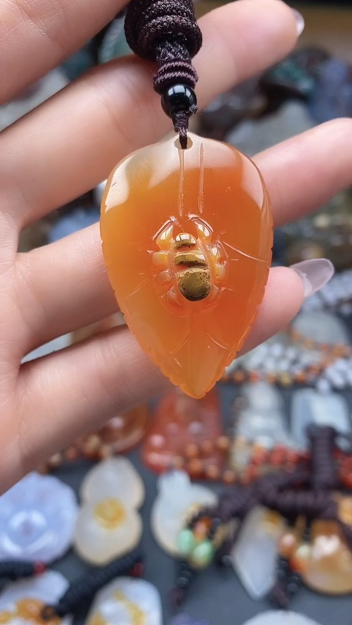 【闪购商品】玛瑙/玉髓颈饰未镶嵌dd